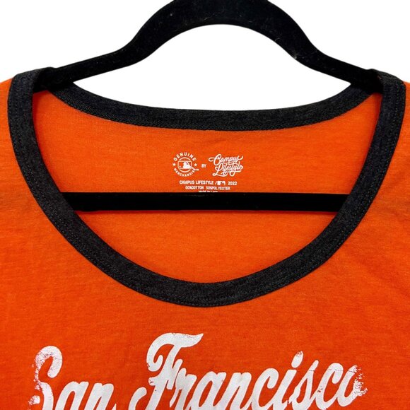 MLB Baseball San Francisco Giants Graphic T-Shirt New Era Pullover Top Unisex XL - Picture 5 of 9